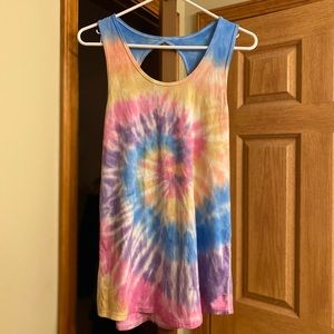 ZYIA Tie Dye Twist Tank Medium